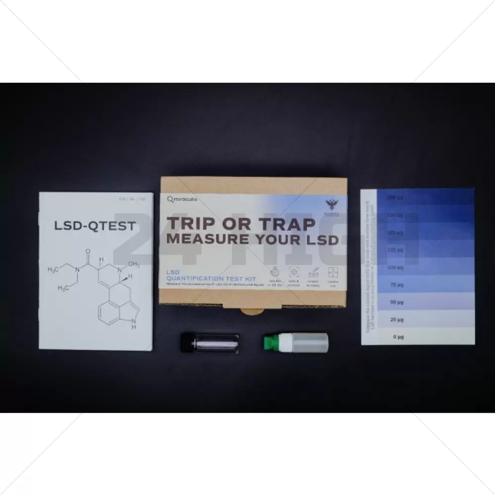 LSD-QTest - Drug test for LSD (Miraculix)