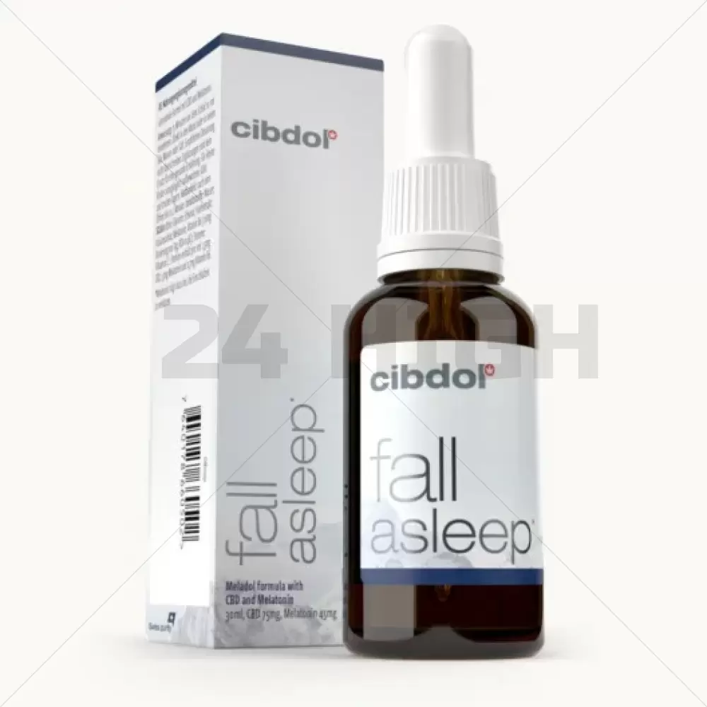 Cibdol Fall Asleep Liquid - Meladol formula - 30ml