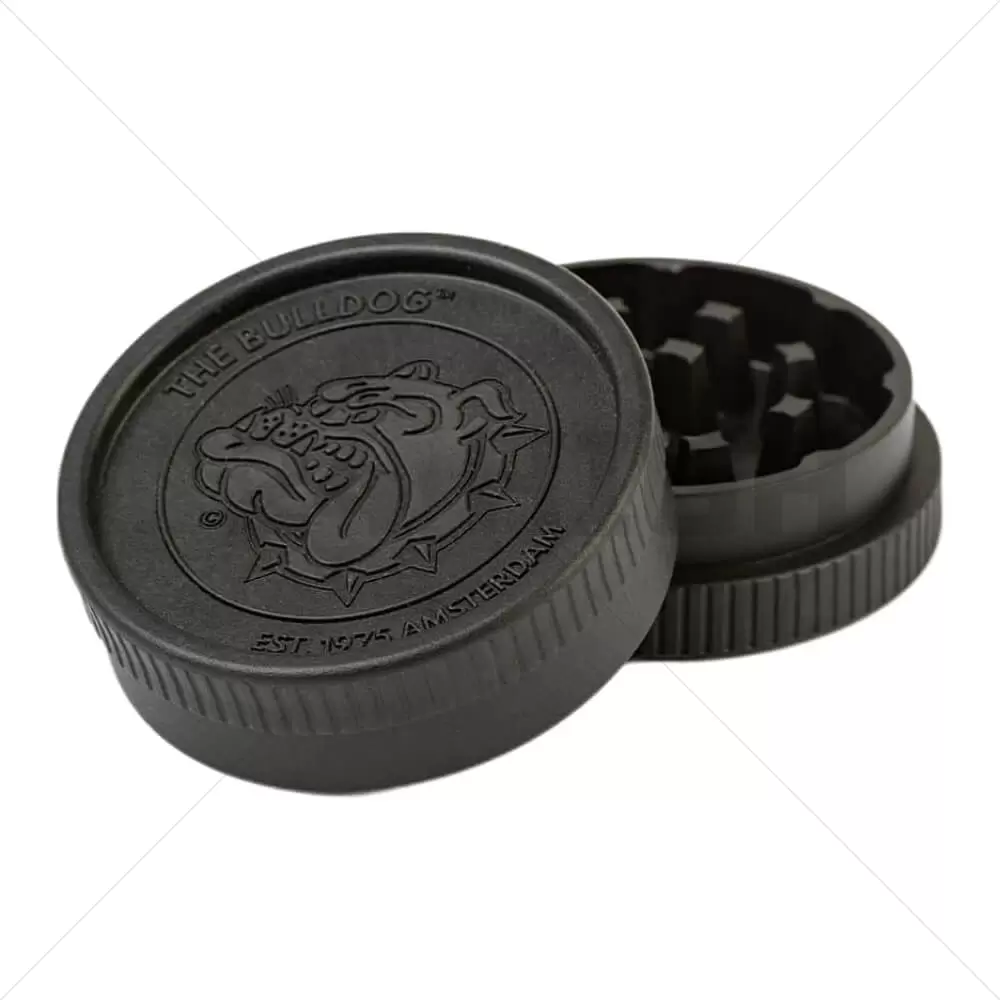 The Bulldog Black Eco 2-Parts Grinder - 55mm 