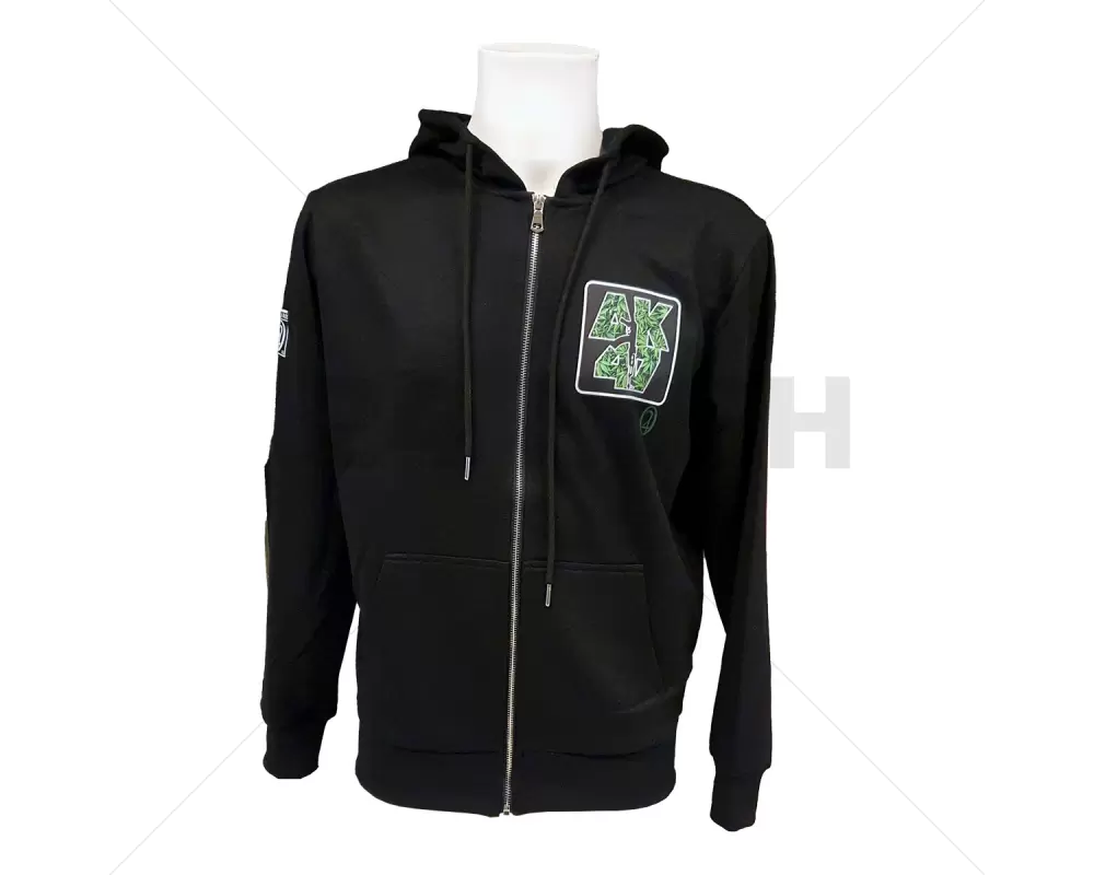 AK47 Full Zip Hoody - Black