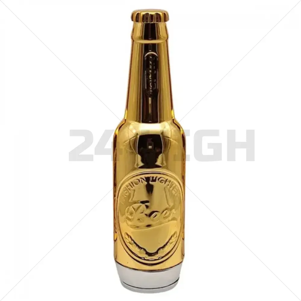 Beer Bottle Lighter - Gold