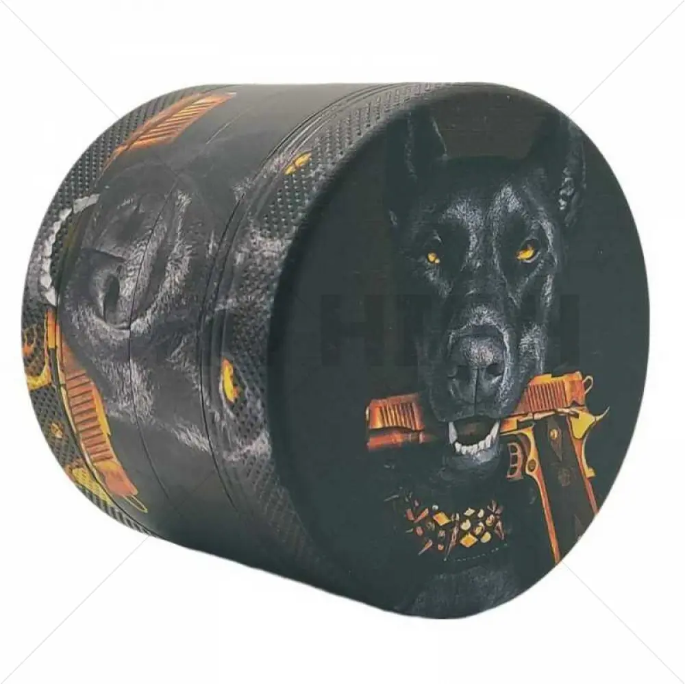 Grinder 4-Parts XL | Aluminium | 55mm | Luxury Art Series | Design 1 | Mafia Dog