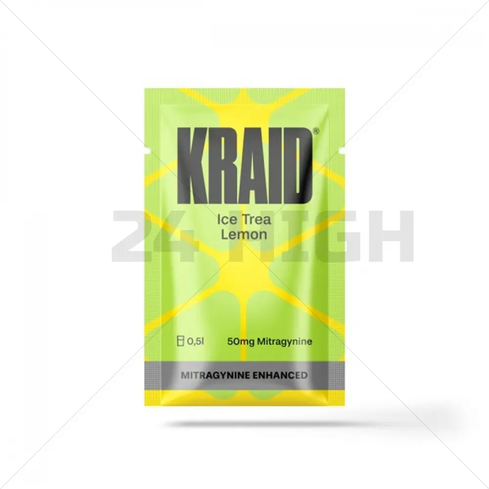 KRAID Ice Tea Lemon - Mitragynine Enhanced