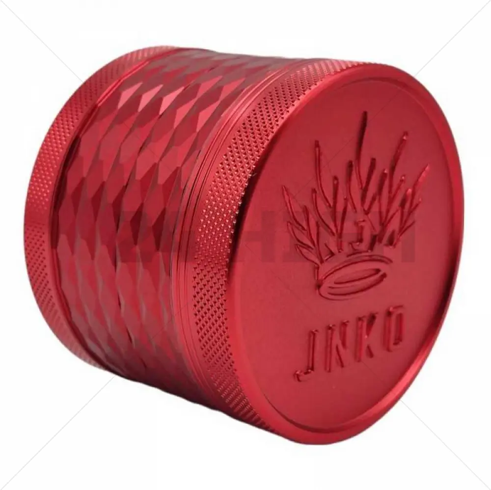 Grinder 4-Parts Majestic XL | Red | 63mm | Aluminium | 3D Logo