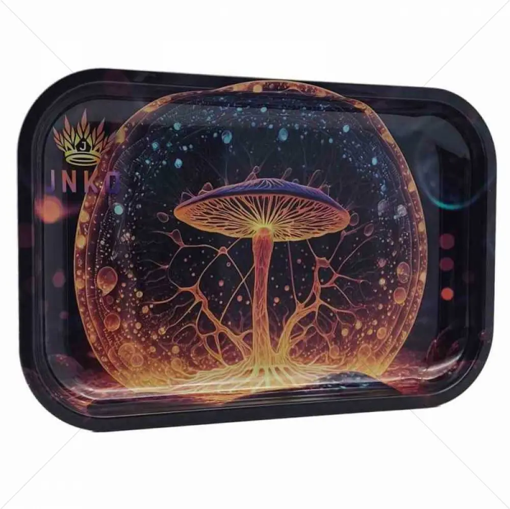 Rolling Tray XXL | 29x19cm | Psychedelic Series | Design 3 | Magic Mushrooms 1